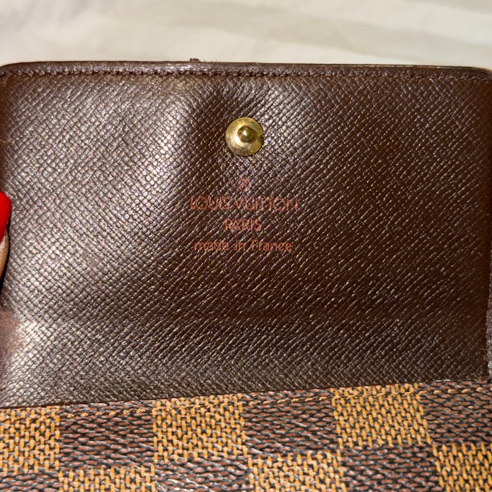 Louis Vuitton Brown Checkered Wallet - Picture 5 of 12